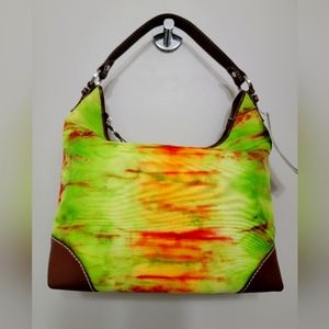 Donald J Pliner Nylon Tie-Dye Shoulder Bag (never used / new with tags)